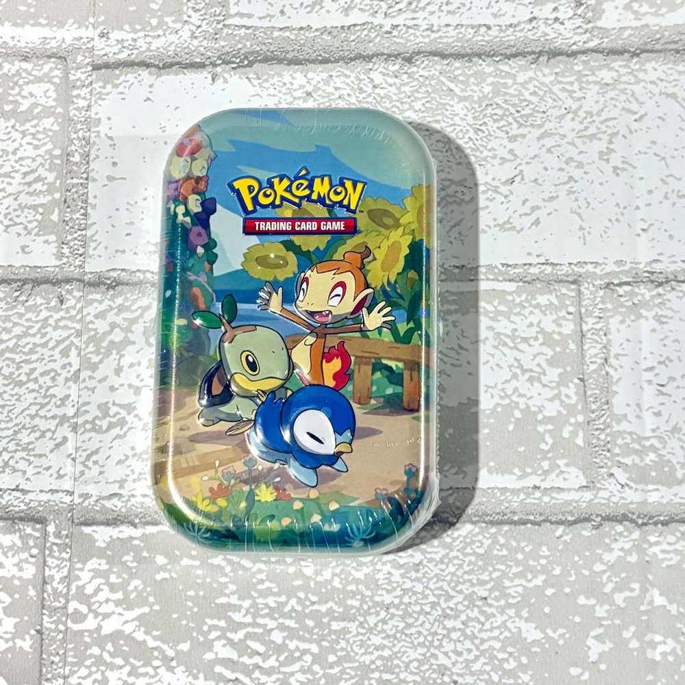 Pokemon Celebrations Mini Tin Sinnoh Region Turtwig, Chimchar, Piplup NEW SEALED